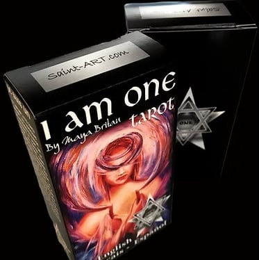 I Am One Tarot Deck 78 Cards by Maya Britan