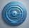 blue wireless internet circular icon
