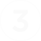 número 3 de 3 números, representando fases de implantação