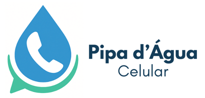 Pipa D'água Celular Transporte de Água Potável logo