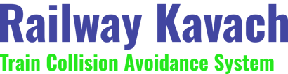 Railway Kavach logo