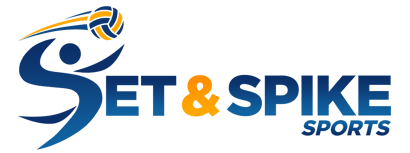 Volleyball equipment shop logo