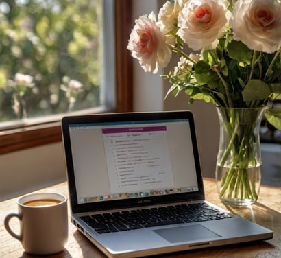 Planification d’un événement sur un bureau avec agenda
