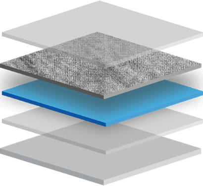 metallic layers