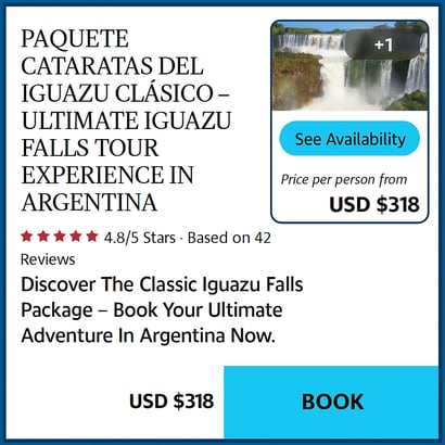 Tangol's Ad - Classic Iguazu Tour