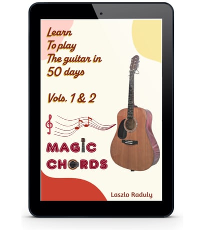 Learn to play the guitar in 50 days: The A major chord