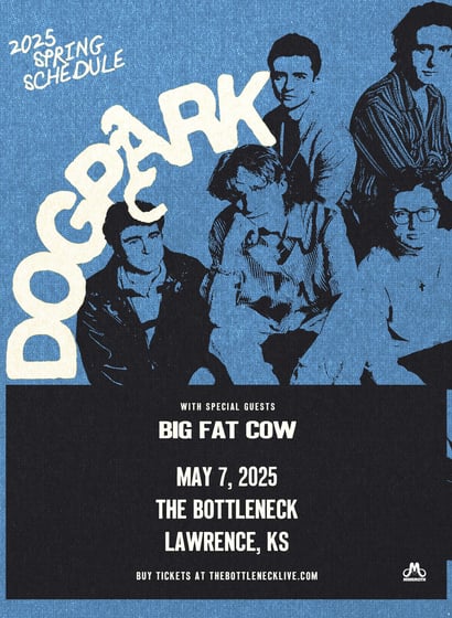 Ahead of Lollapalooza AND Bonnaroo 2025, Dogpark plays The Bottleneck with Big Fat Cow 