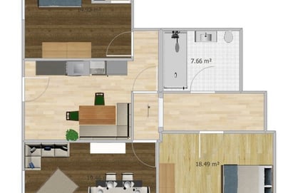 Grundriss Apart Penken