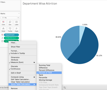 Tableau interactive dashboard project