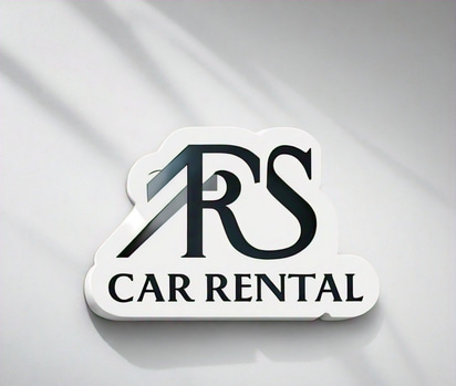 R S CAR RENTAL logo