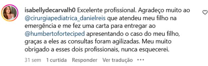 Depoimento sobre o Dr. Humberto Forte Cirurgião Pediátrico em Fortaleza