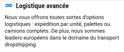 Vente en gros B2B