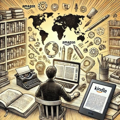 Amazon Kindle Direct Publishing (KDP), autoédition, coaching, couverture, mise en page, autoédition