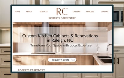msmdigital carpenter website design chapel hill nc by digital marketing agency