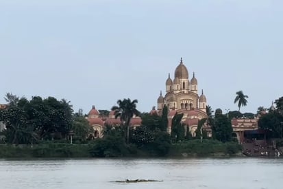 Dakhineswar Kali Mandir View from Cruise