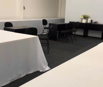 Sala reunião formato showroom - SD espaço para eventos corporativos