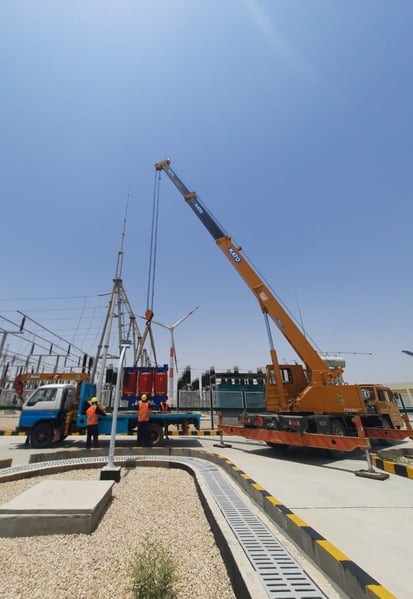 crane rental in karachi