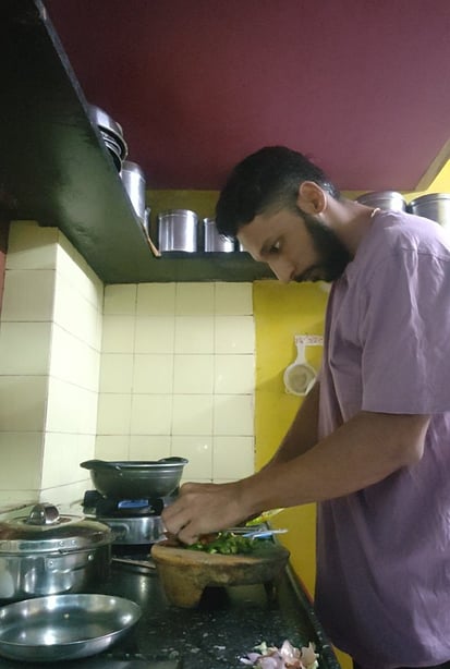 Making food for self in 75 hard challenge