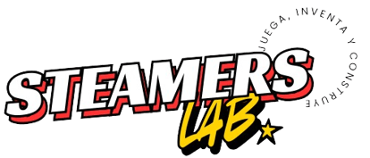 Steamers: Juega, Inventa, Construye logo