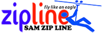 Zipline Adventure-Amusement Park Layout Design Construction logo