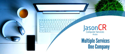 JasonCR Computer Services Aruba logo