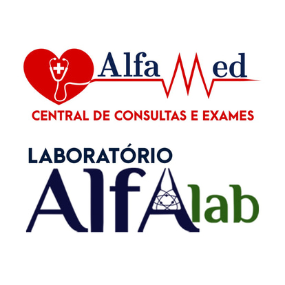 ALFAMED e ALFALAB logo