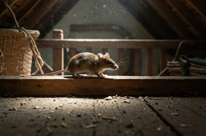 souris dans les combles