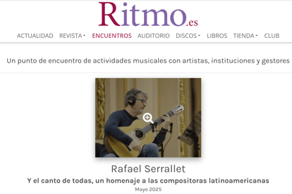 Imagen de la revista Ritmo
