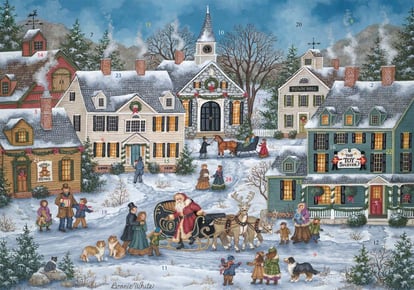 traditional advent calendar