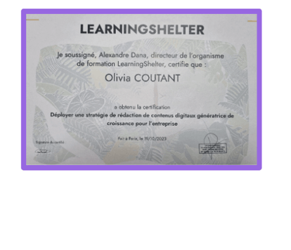 diplome de certification en copywriting