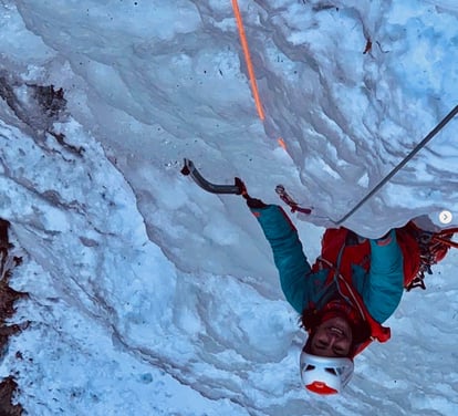 ifmga guide climbing on ice | ski and sail in Norway