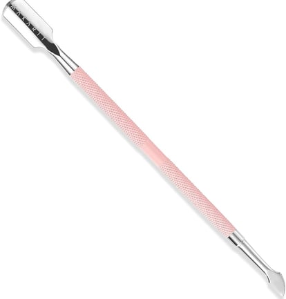 pink cuticle nail pusher
