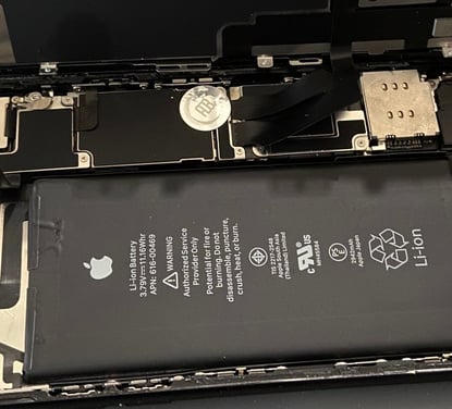 Batterie iPhone micro-composants