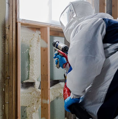 spray foam insulation contractor in conroe, texas