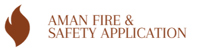 Aman fire & safety application logo