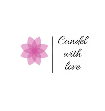 Candel whit love logo