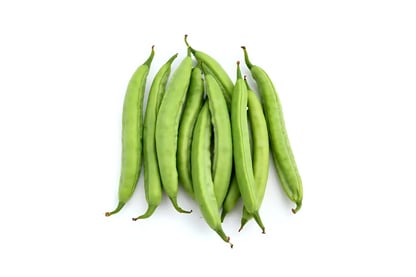 Gousse de haricots verts nains