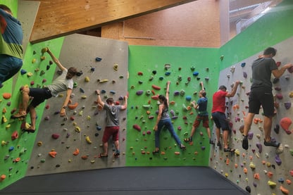 group climbing course in Vienna