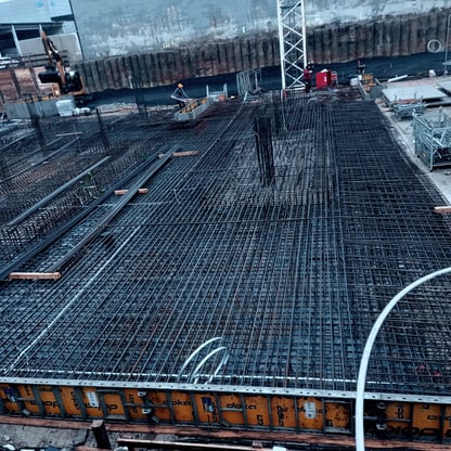 Eisenflechterei baustelle