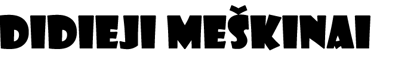 Didieji meškinai logotipas