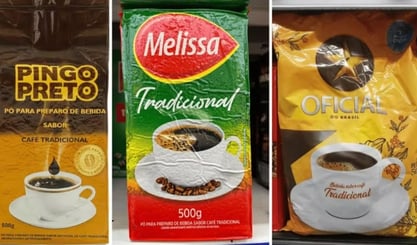 a variety of coffee beans and coffee beans