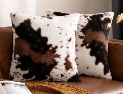 Pillow Covers, crafted from high-quality faux fur 