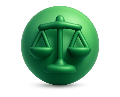 A green icon with the law levels for a tampa bay commercial real estate website