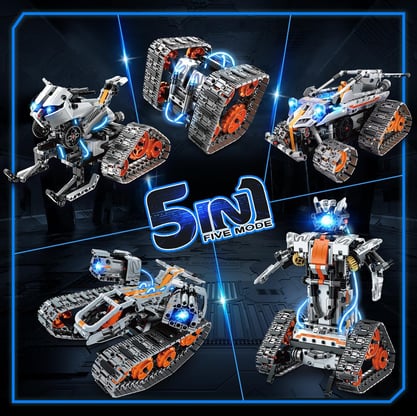 Robot a control remoto 5 en 1