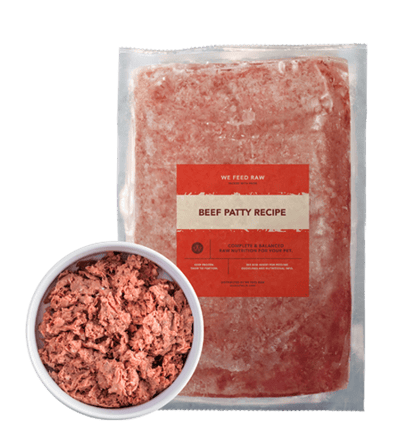 We Feed Raw - Beef Formula dog food
