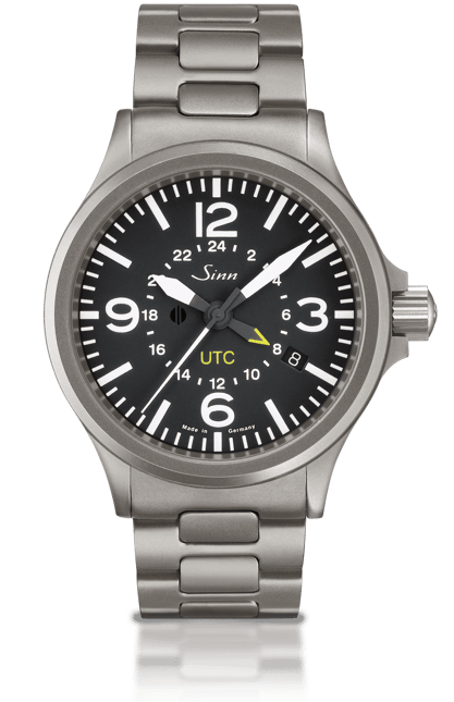 Sinn 856 UTC Fully Tegimented on Bracelet
