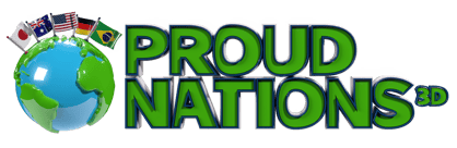 Proud Nations 3D logo