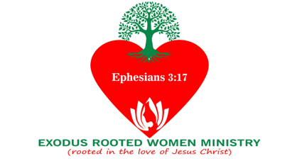 Exodus Rooted Women Ministry logo
