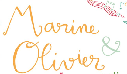 Marine et Olivier logo