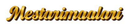 Mestarimaalari J. Oksanen logo